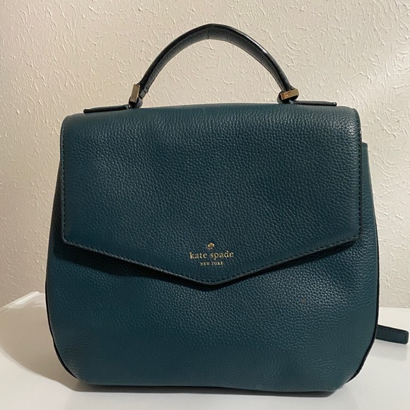 kate spade Handbags - Dark green Kate Spade purse backpack
